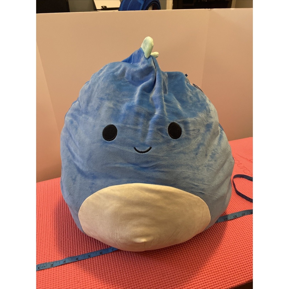 Squishmallow Ben the Dinosaur Blue Dino Plush 16" Stuffed Animal Without Tag